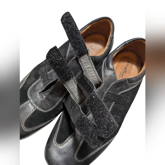 Natural Soul by Naturalizer Black Leather Shoes Women's 10 - Picture 9 of 11